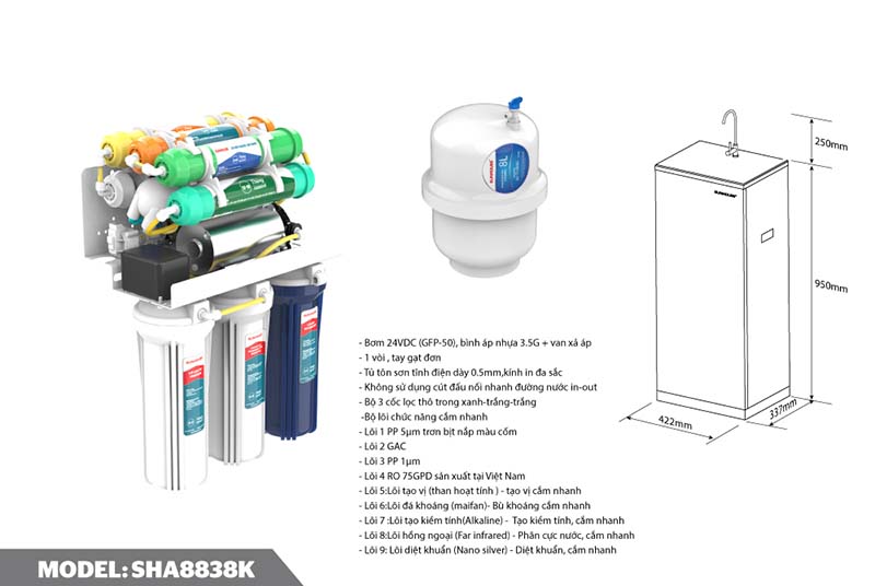 may loc nuoc shr8838k 1
